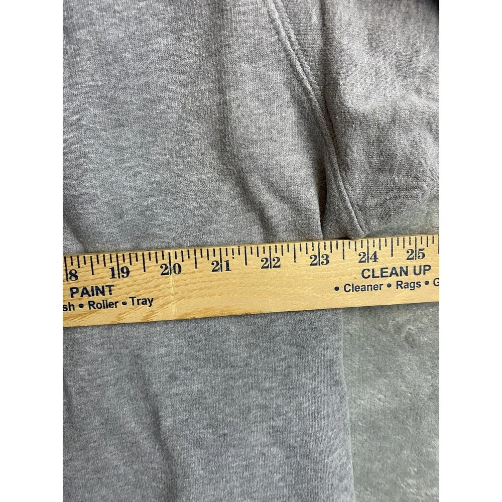 Woolrich Quarter Zip Mens XL Gray Cotton Sweater Jacket